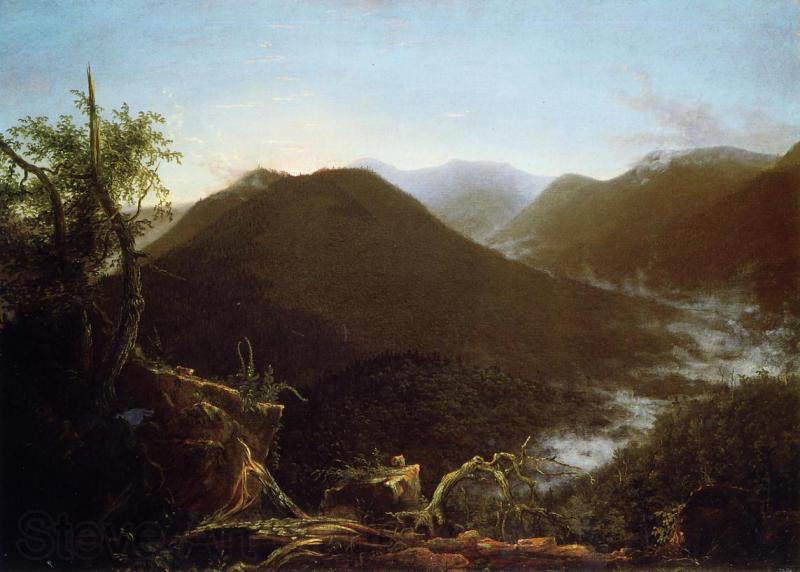 Thomas Cole Sunrise in the  Catskill Spain oil painting art